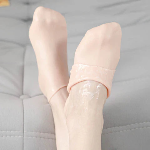 Silikonsockor för mjuka och välvårdade fötter