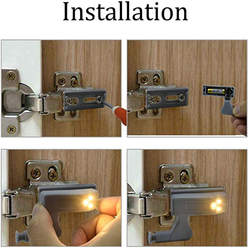 Verlicht uw kasten automatisch met gemak