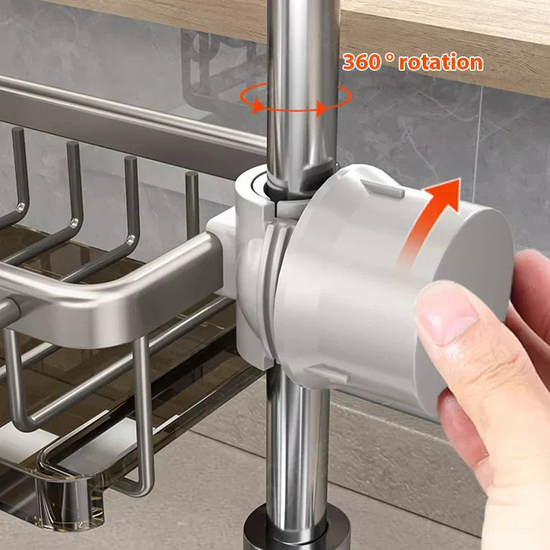 Aluminiumvaskerorganisator - Hold plassen din ren